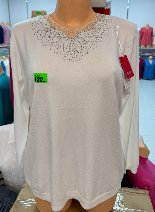 Swetry damskie Roz L-3XL. 1 kolor. Paczka 10 szt